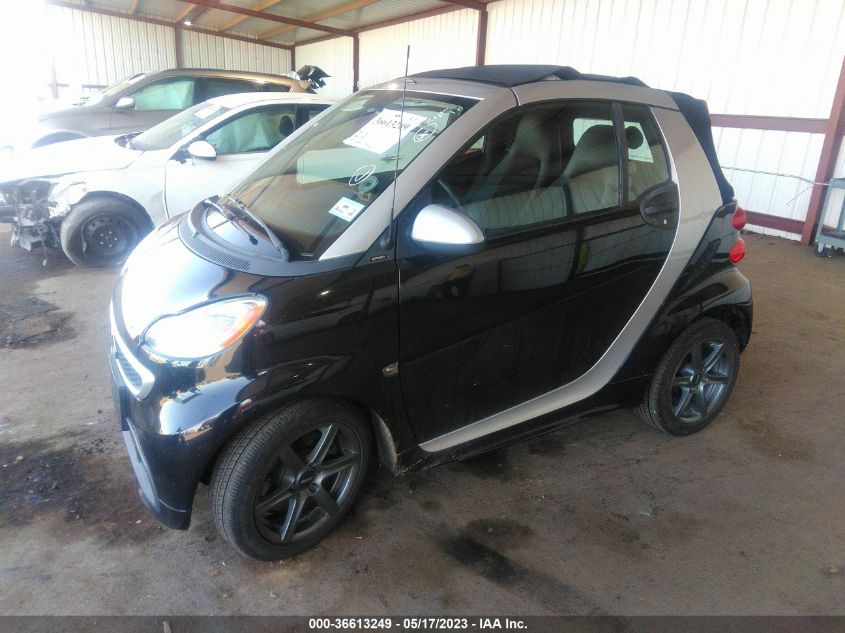 2013 SMART FORTWO PASSION WMEEK3BA5DK595205