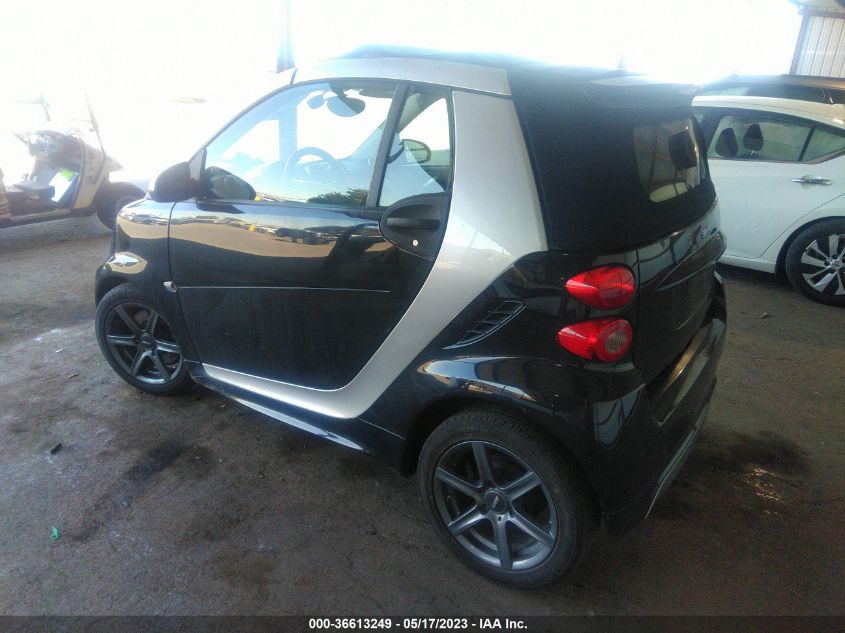 2013 SMART FORTWO PASSION WMEEK3BA5DK595205