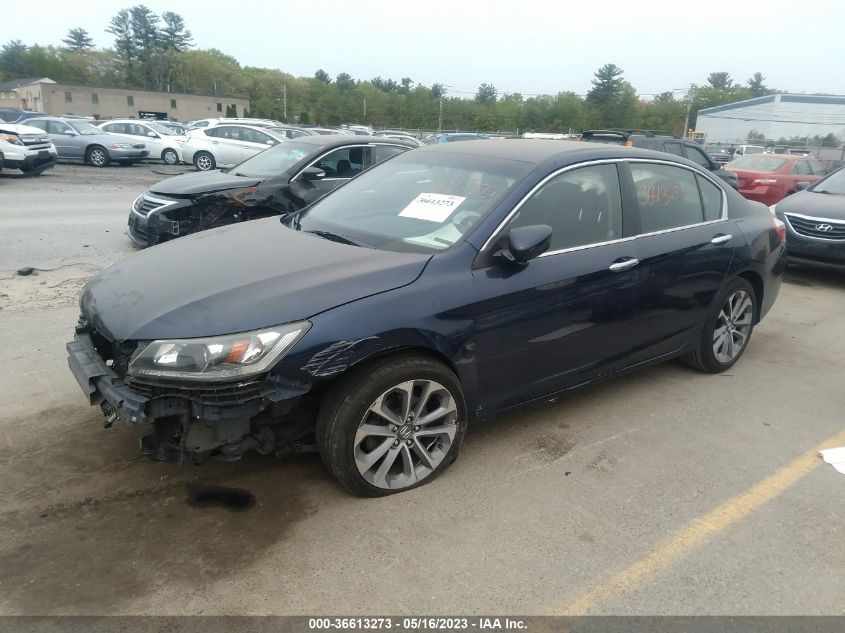 2014 HONDA ACCORD SEDAN SPORT - 1HGCR2F55EA290711