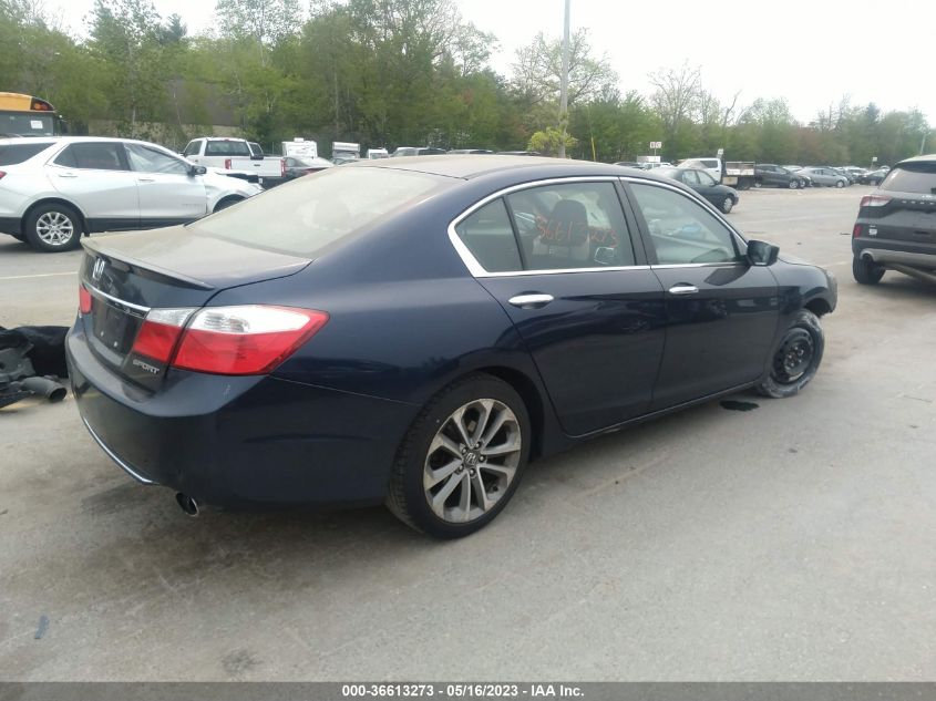 2014 HONDA ACCORD SEDAN SPORT - 1HGCR2F55EA290711