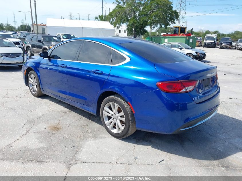 2015 CHRYSLER 200 LIMITED - 1C3CCCAB3FN756055