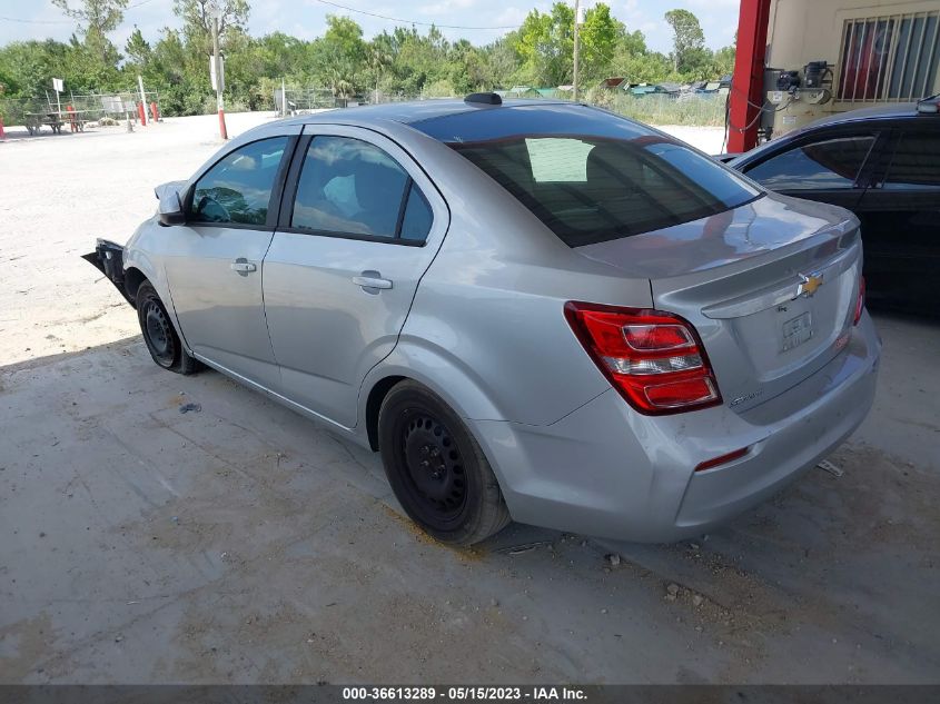 2017 CHEVROLET SONIC LS - 1G1JB5SH7H4103914