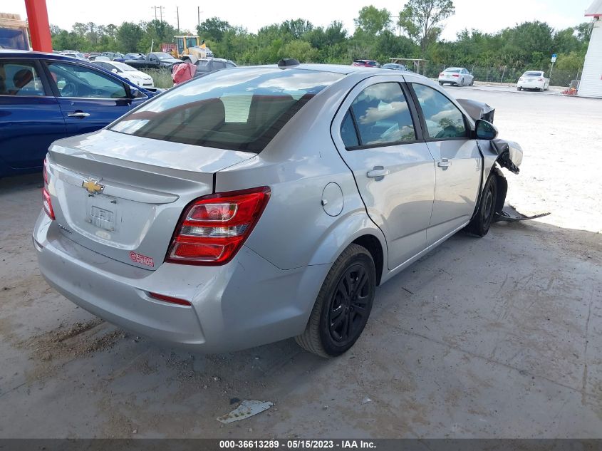 2017 CHEVROLET SONIC LS - 1G1JB5SH7H4103914