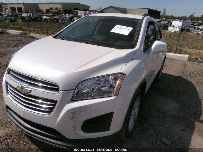 2015 CHEVROLET TRAX LT - KL7CJLSB6FB234521