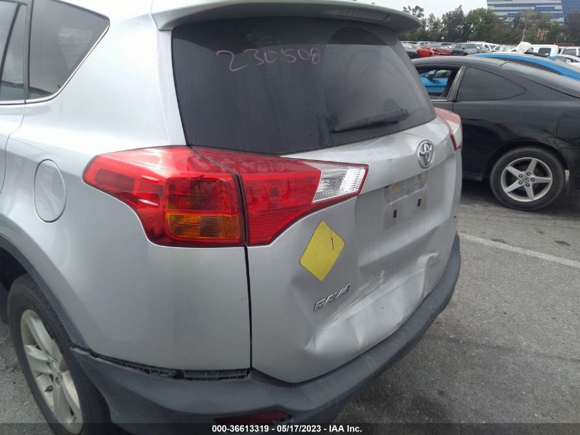 VIN 2T3WFREV8DW069263 2013 TOYOTA RAV4 no.6