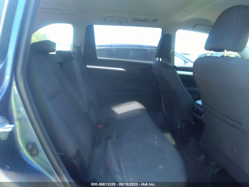 2018 TOYOTA HIGHLANDER LE - 5TDBZRFH4JS905131