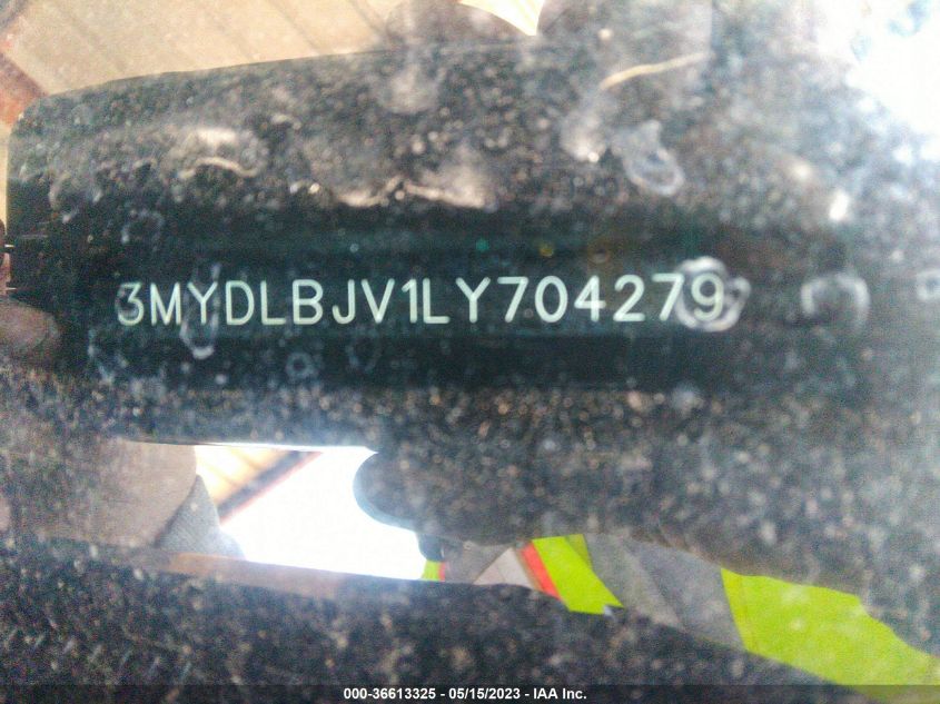 2020 TOYOTA YARIS HATCHBACK LE/XLE - 3MYDLBJV1LY704279