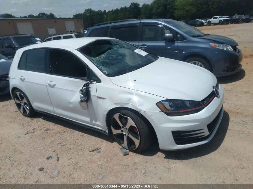 2015 VOLKSWAGEN GOLF GTI S - 3VW4T7AU3FM096986