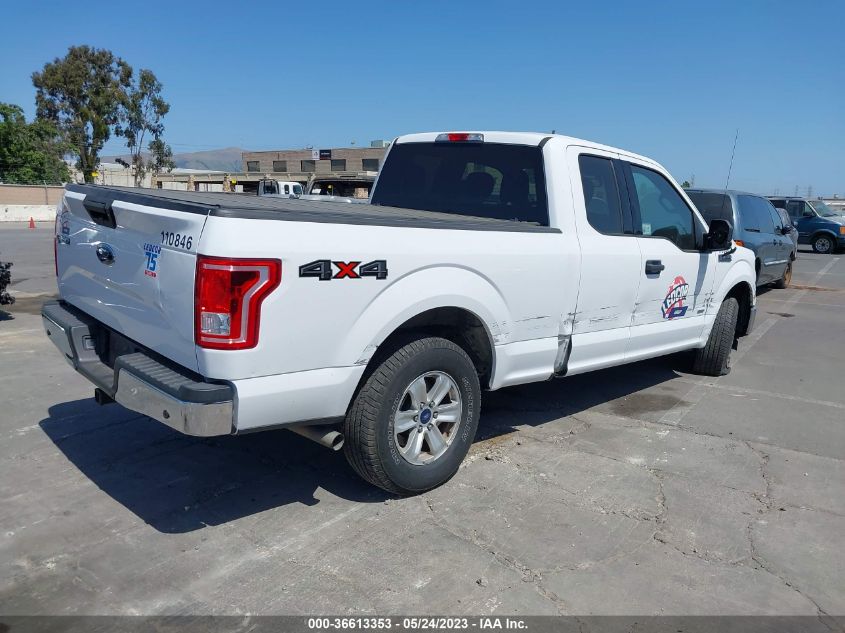 2017 FORD F-150 XL/XLT/LARIAT - 1FTFX1EG0HKC87602