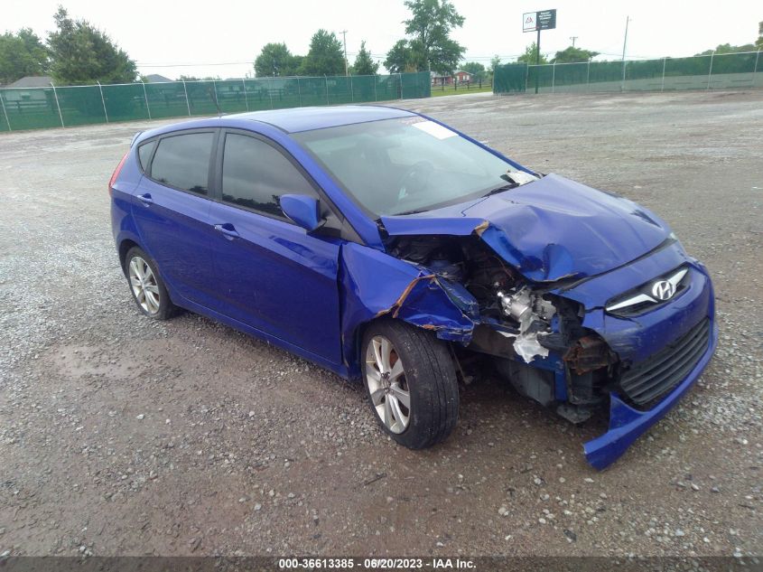 2014 HYUNDAI ACCENT GLS/SE - KMHCU5AE5EU168429