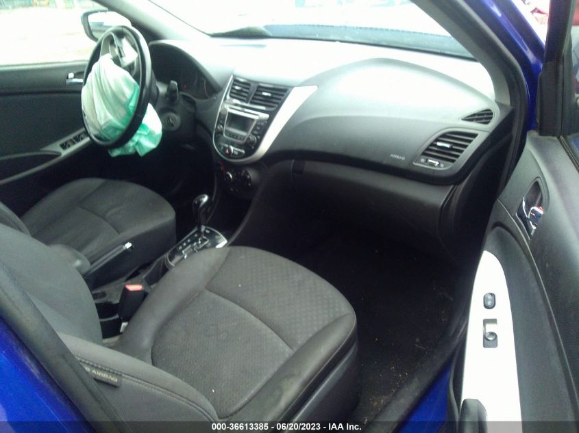 2014 HYUNDAI ACCENT GLS/SE - KMHCU5AE5EU168429