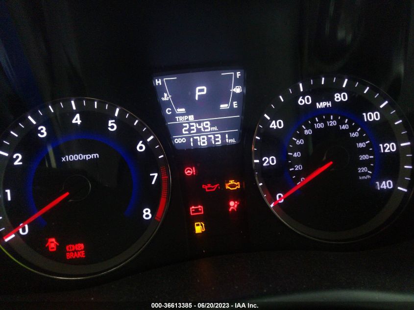 2014 HYUNDAI ACCENT GLS/SE - KMHCU5AE5EU168429