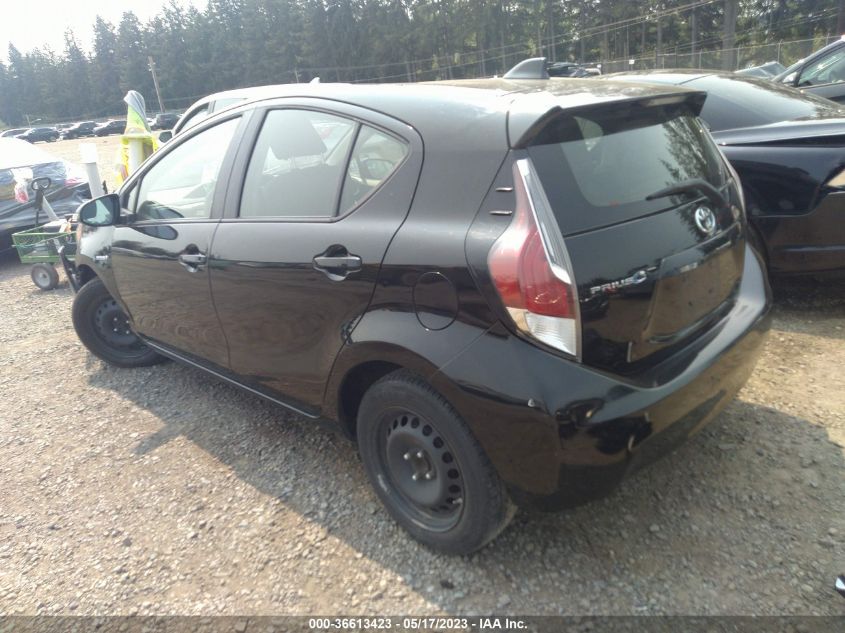 2015 TOYOTA PRIUS C ONE/TWO/THREE/FOUR - JTDKDTB34F1584251