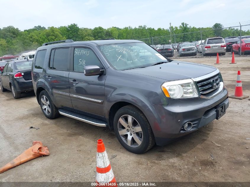 2014 HONDA PILOT TOURING - 5FNYF4H9XEB053874