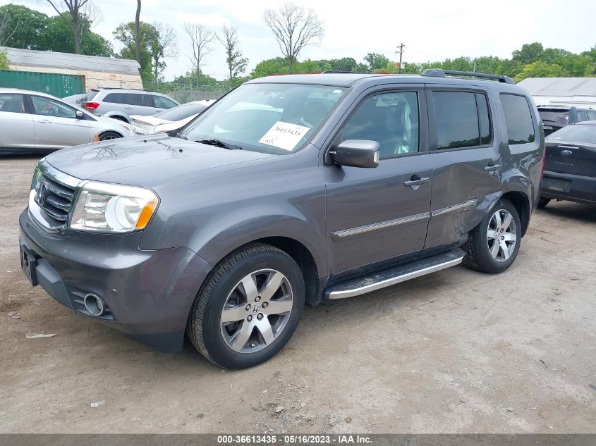 2014 HONDA PILOT TOURING - 5FNYF4H9XEB053874