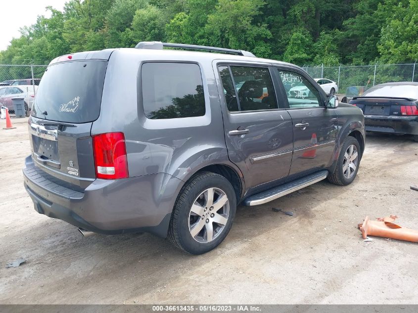 2014 HONDA PILOT TOURING - 5FNYF4H9XEB053874