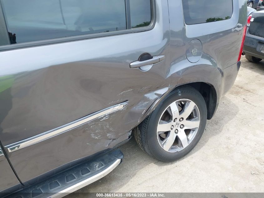 2014 HONDA PILOT TOURING - 5FNYF4H9XEB053874