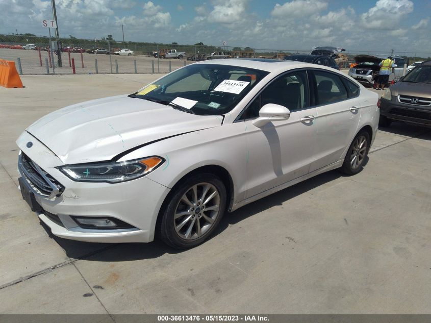 2017 FORD FUSION SE - 3FA6P0HD8HR321864