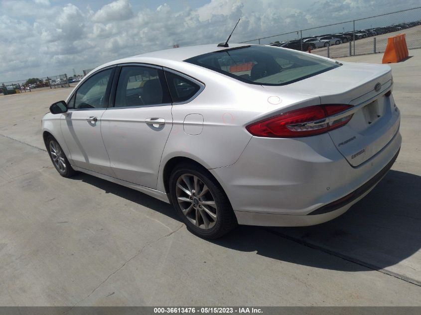 2017 FORD FUSION SE - 3FA6P0HD8HR321864