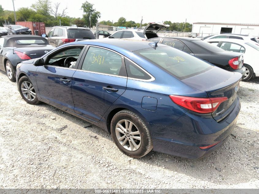 2015 HYUNDAI SONATA 2.4L SE - 5NPE24AF4FH023299