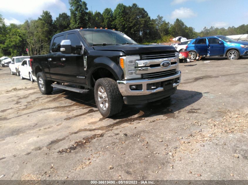 2017 FORD SUPER DUTY F-250 SRW LARIAT/PLATINUM - 1FT7W2BT4HEB16445