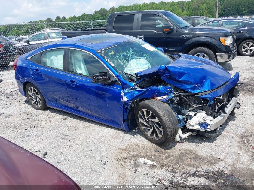 2018 HONDA CIVIC SEDAN EX - 19XFC2F75JE014826