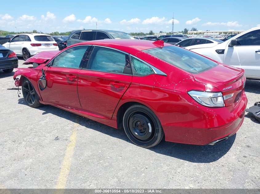VIN 1HGCV1F35KA000628 2019 HONDA ACCORD SEDAN SPORT 1.5T
