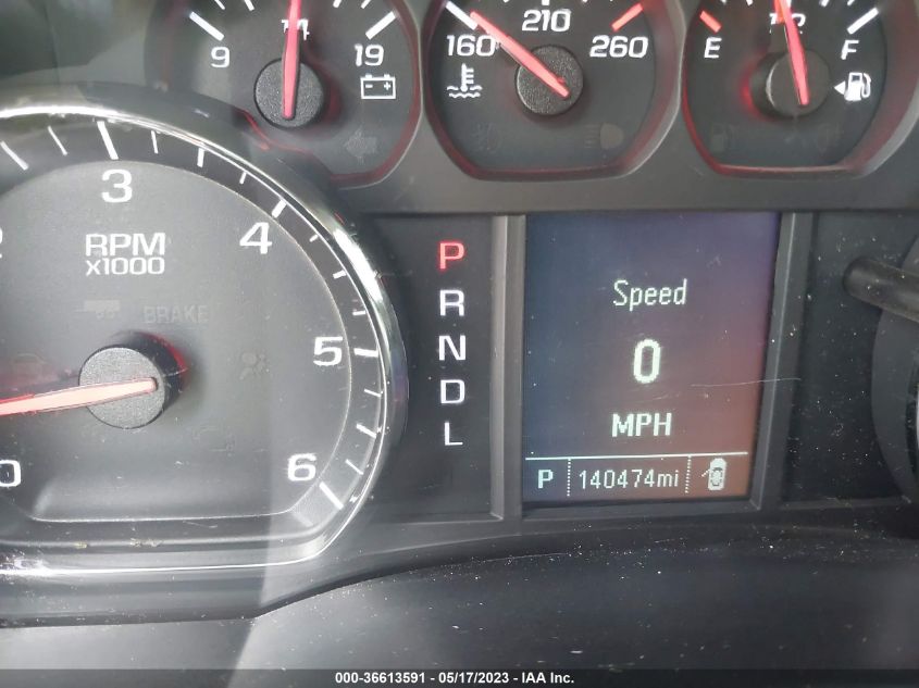 2017 CHEVROLET SILVERADO 1500 CUSTOM - 1GCRCPEC2HZ223013