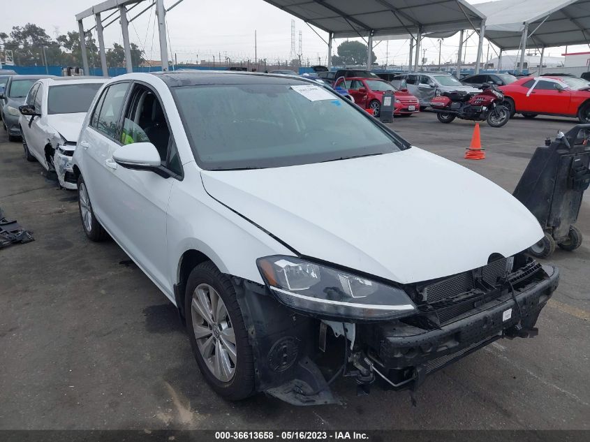 2018 VOLKSWAGEN GOLF S/SE - 3VWG17AU1JM267309