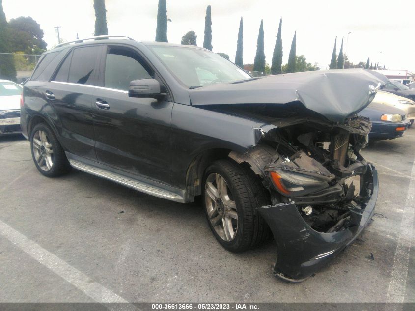 2015 MERCEDES-BENZ M-CLASS ML 350 - 4JGDA5JB3FA519649