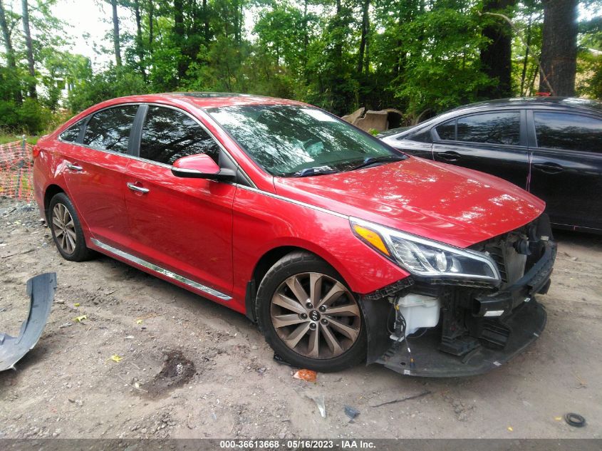 2017 HYUNDAI SONATA SPORT - 5NPE34AF4HH592881