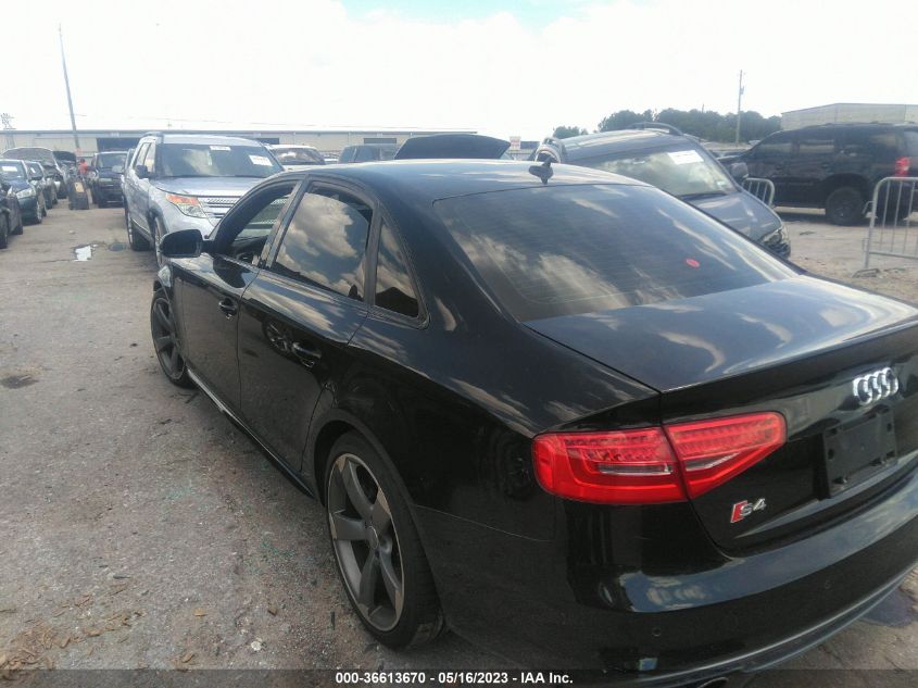 2014 AUDI S4 PREMIUM PLUS - WAUBGAFL4EA147576