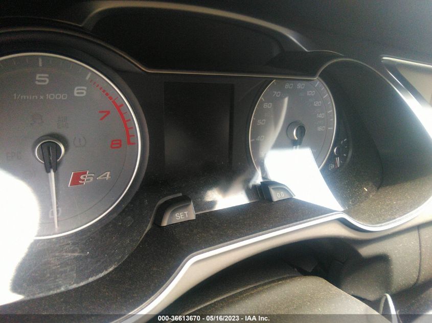 2014 AUDI S4 PREMIUM PLUS - WAUBGAFL4EA147576