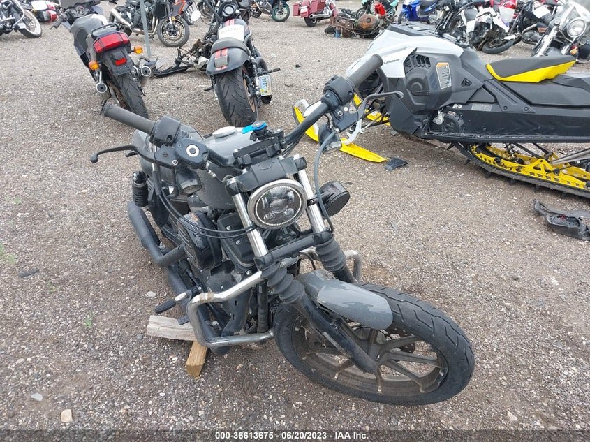 VIN 1HD4LE213NB403458 2022 HARLEY-DAVIDSON XL883 N