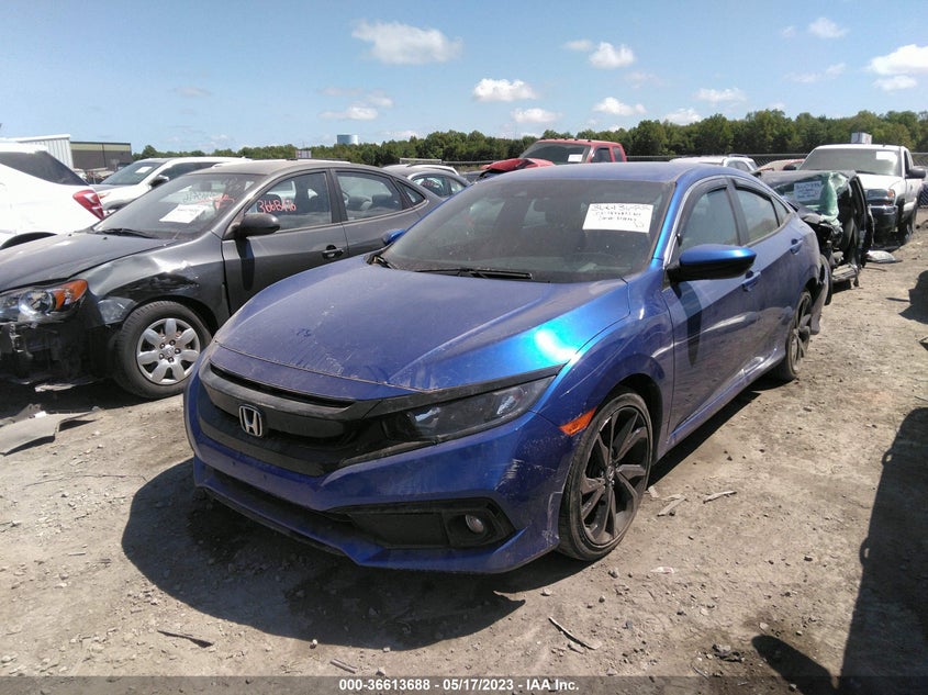 VIN 2HGFC2F84LH539054 2020 HONDA CIVIC SEDAN SPORT