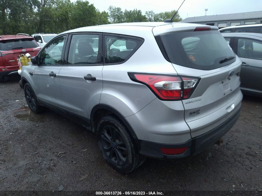 2017 FORD ESCAPE S - 1FMCU0F77HUD57617