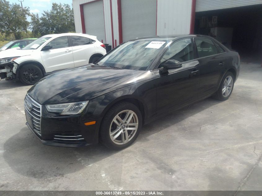 2017 AUDI A4 PREMIUM - WAUANAF49HN016635