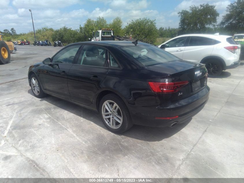 2017 AUDI A4 PREMIUM - WAUANAF49HN016635