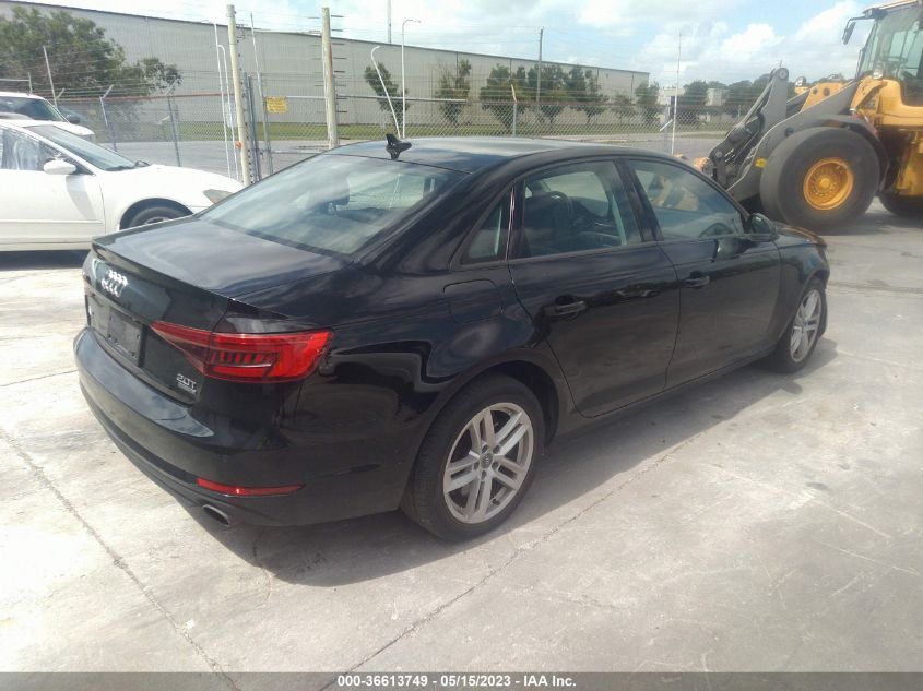 2017 AUDI A4 PREMIUM - WAUANAF49HN016635