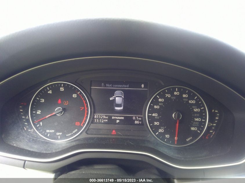 2017 AUDI A4 PREMIUM - WAUANAF49HN016635
