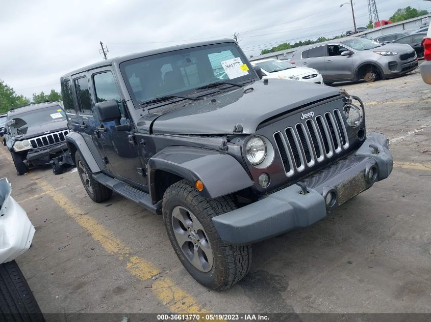 2016 JEEP WRANGLER UNLIMITED SAHARA - 1C4BJWEG6GL273497