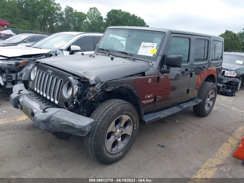 2016 JEEP WRANGLER UNLIMITED SAHARA - 1C4BJWEG6GL273497