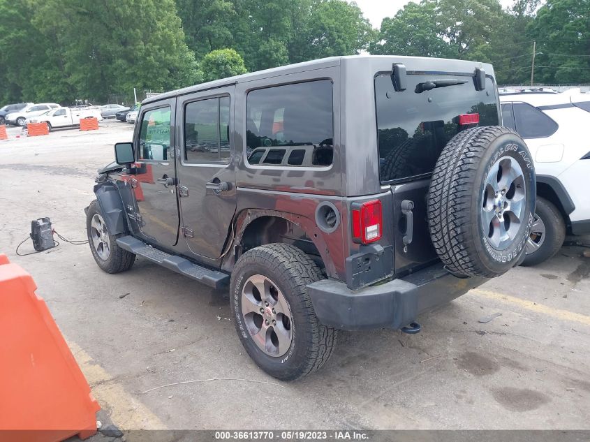 2016 JEEP WRANGLER UNLIMITED SAHARA - 1C4BJWEG6GL273497
