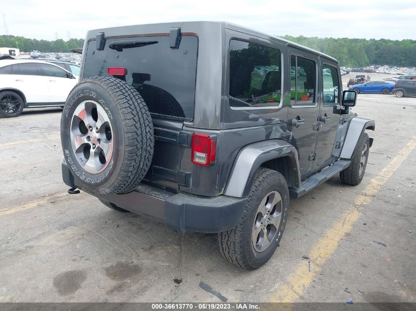 2016 JEEP WRANGLER UNLIMITED SAHARA - 1C4BJWEG6GL273497