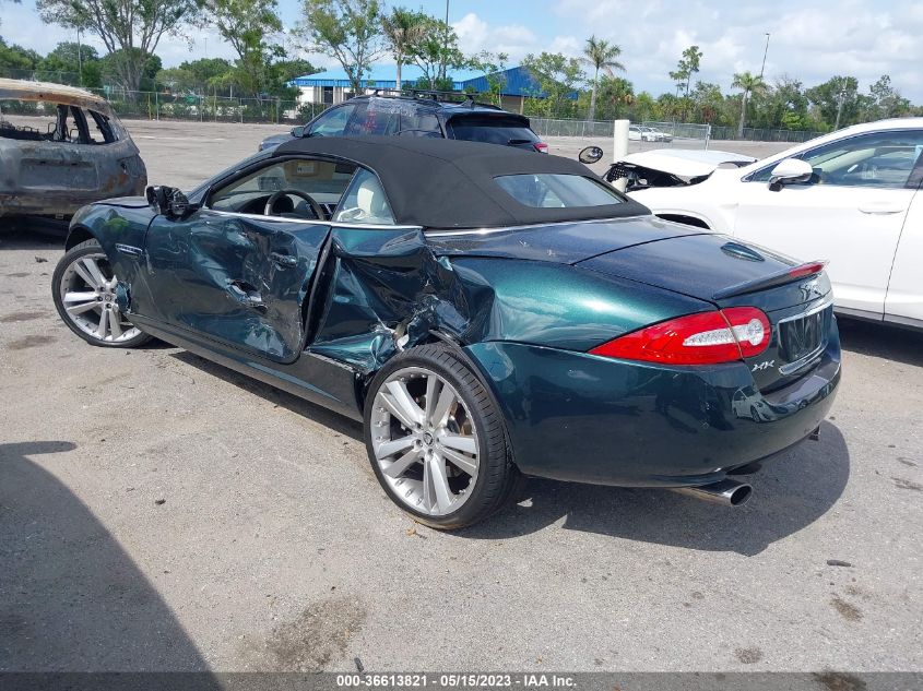 2013 JAGUAR XK SAJWA4GB6DLB49656