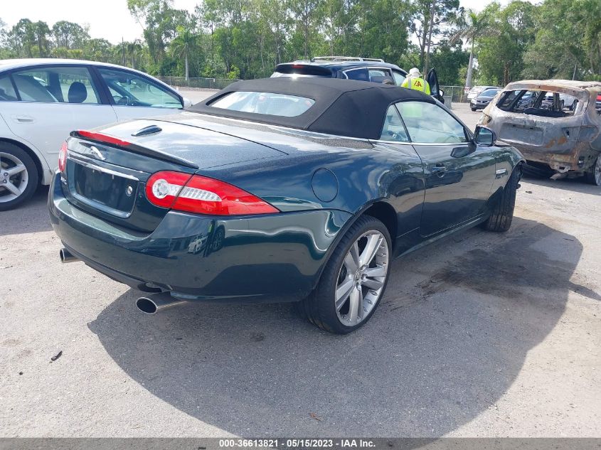 2013 JAGUAR XK SAJWA4GB6DLB49656