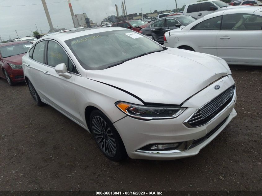 2018 FORD FUSION TITANIUM/PLATINUM - 3FA6P0D93JR126987