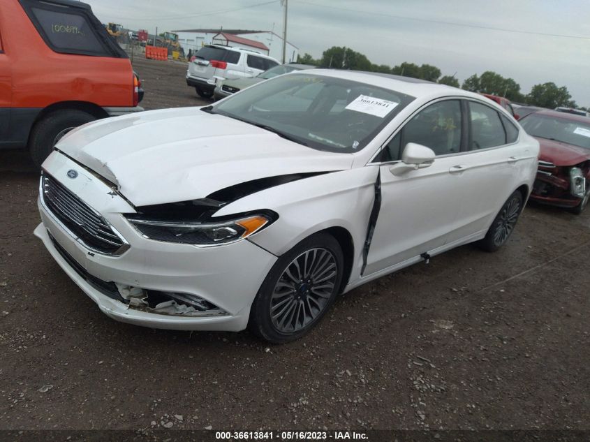 2018 FORD FUSION TITANIUM/PLATINUM - 3FA6P0D93JR126987