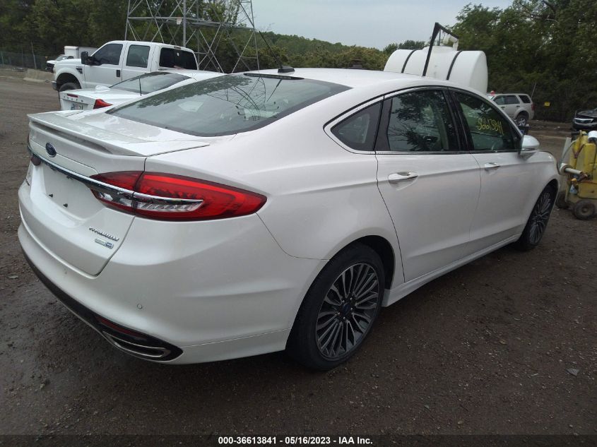 2018 FORD FUSION TITANIUM/PLATINUM - 3FA6P0D93JR126987