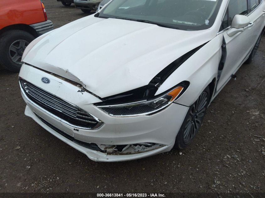 2018 FORD FUSION TITANIUM/PLATINUM - 3FA6P0D93JR126987